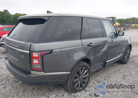 2017 Land Rover Range Rover 3.0L V6 Supercharged z USA, uszkodzony, nr VIN SALGR2FV1HA347483